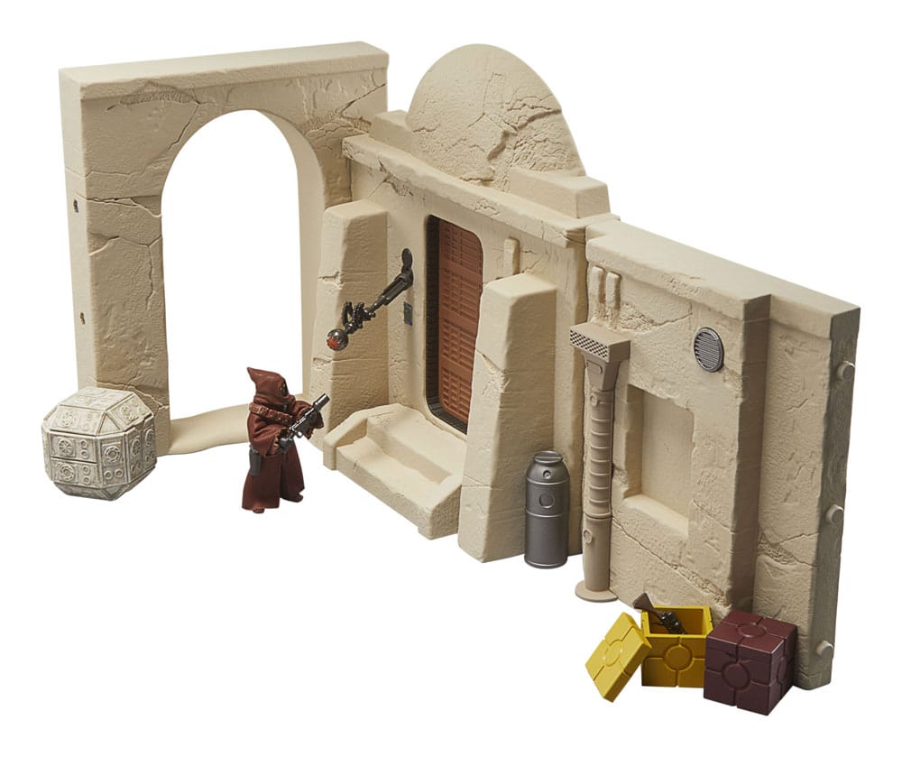 Star Wars Episode IV Vintage Collection Playset Streets of Mos Eisley with Jawa Action Figure4
