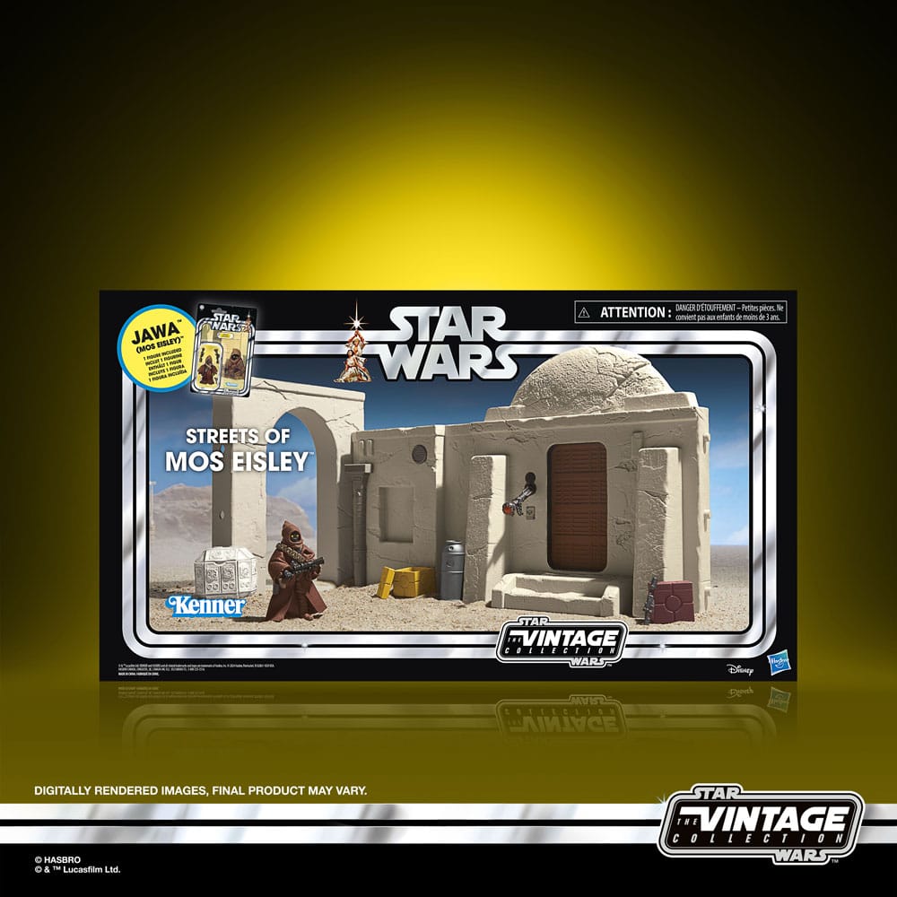 Star Wars Episode IV Vintage Collection Playset Streets of Mos Eisley with Jawa Action Figure17