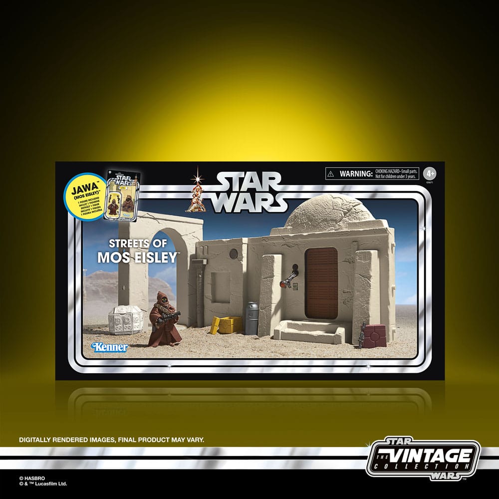 Star Wars Episode IV Vintage Collection Playset Streets of Mos Eisley with Jawa Action Figure19