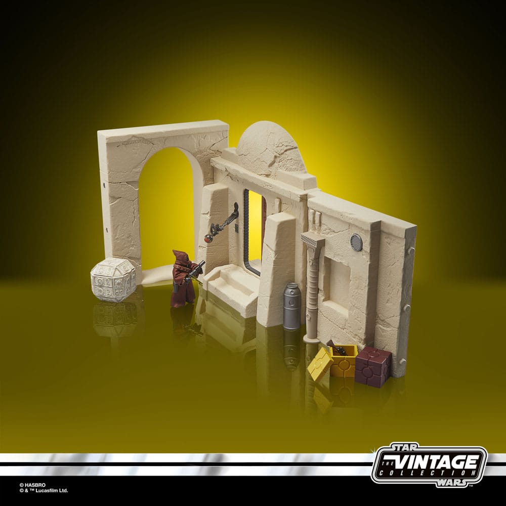 Star Wars Episode IV Vintage Collection Playset Streets of Mos Eisley with Jawa Action Figure2