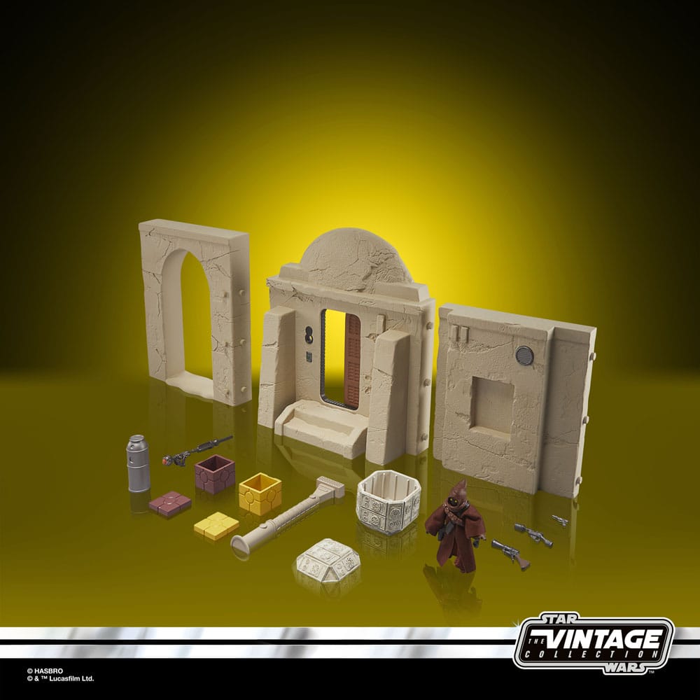 Star Wars Episode IV Vintage Collection Playset Streets of Mos Eisley with Jawa Action Figure7