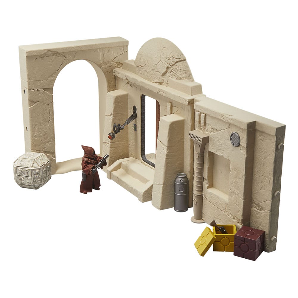 Star Wars Episode IV Vintage Collection Playset Streets of Mos Eisley with Jawa Action Figure1
