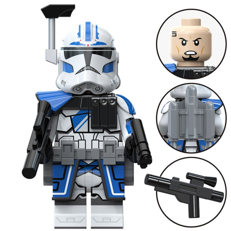 Fives Clone Trooper Custom Star Wars Minifigure1