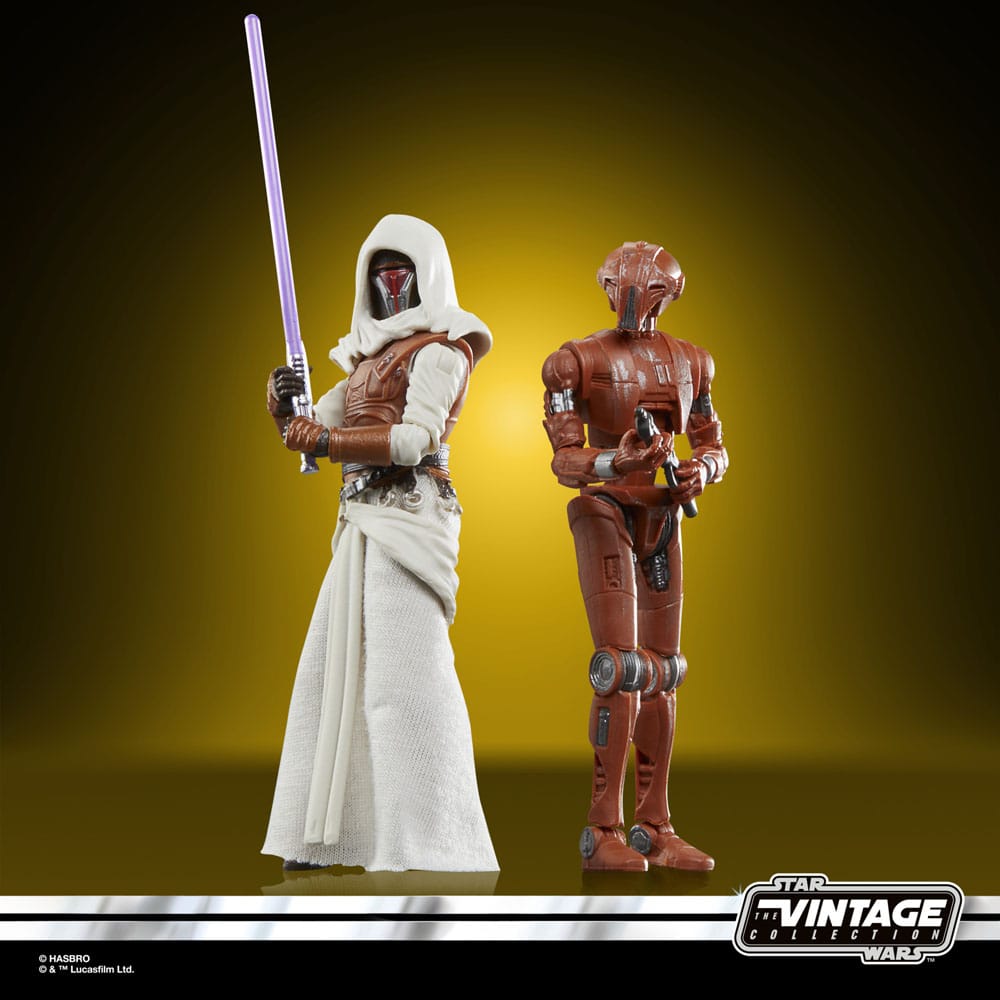 Star Wars: Galaxy of Heroes Vintage Collection Action Figure 2-Pack Jedi Knight Revan & HK-47 10cm15