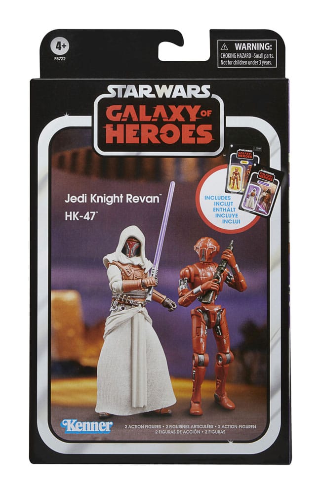 Star Wars: Galaxy of Heroes Vintage Collection Action Figure 2-Pack Jedi Knight Revan & HK-47 10cm27