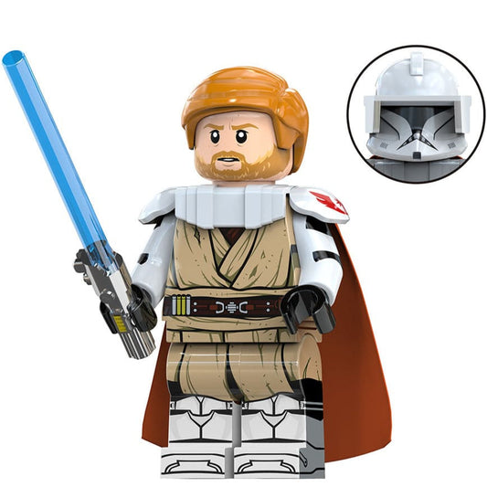 Jedi General Obi-Wan Kenobi Custom Star Wars Minifigure1