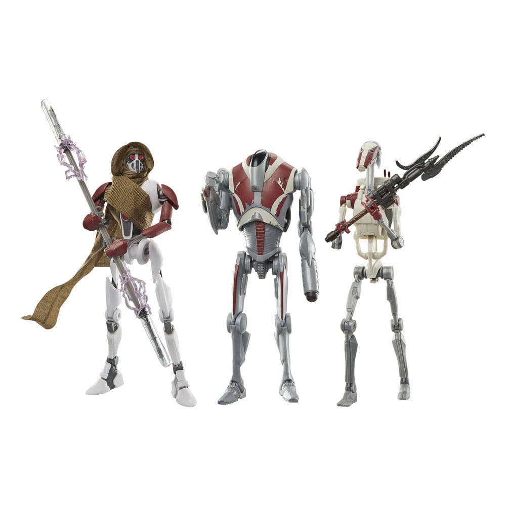 Star Wars Jedi: Survivor Black Series Action Figure 3-Pack Magna Guard, Super Battle Droid & Battle Droid1