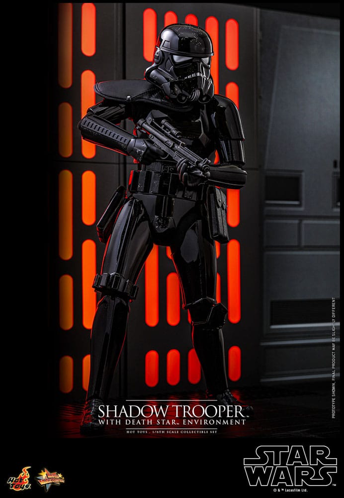 Star Wars Movie Masterpiece Action Figure 1/6 Shadow Trooper with Death Star Environment 30cm4
