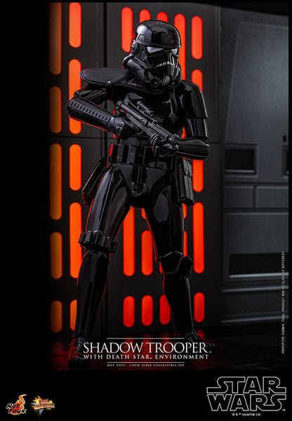 Star Wars Movie Masterpiece Action Figure 1/6 Shadow Trooper with Death Star Environment 30cm4