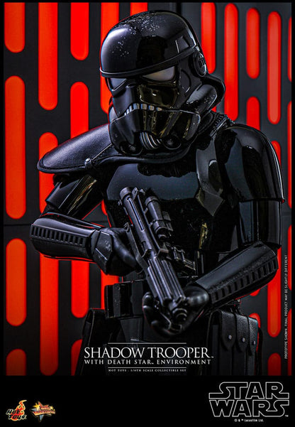 Star Wars Movie Masterpiece Action Figure 1/6 Shadow Trooper with Death Star Environment 30cm8