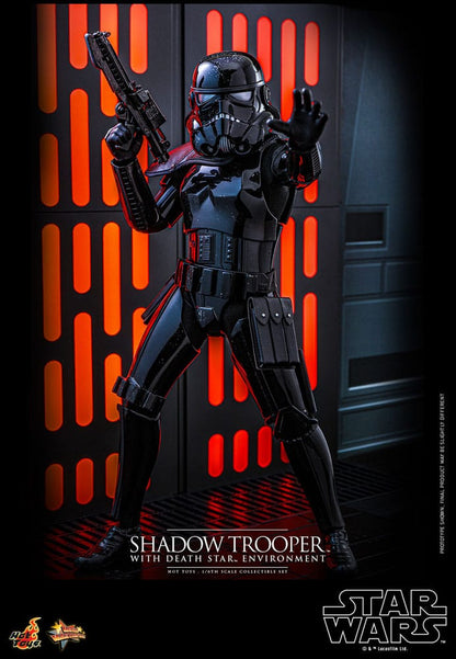 Star Wars Movie Masterpiece Action Figure 1/6 Shadow Trooper with Death Star Environment 30cm3