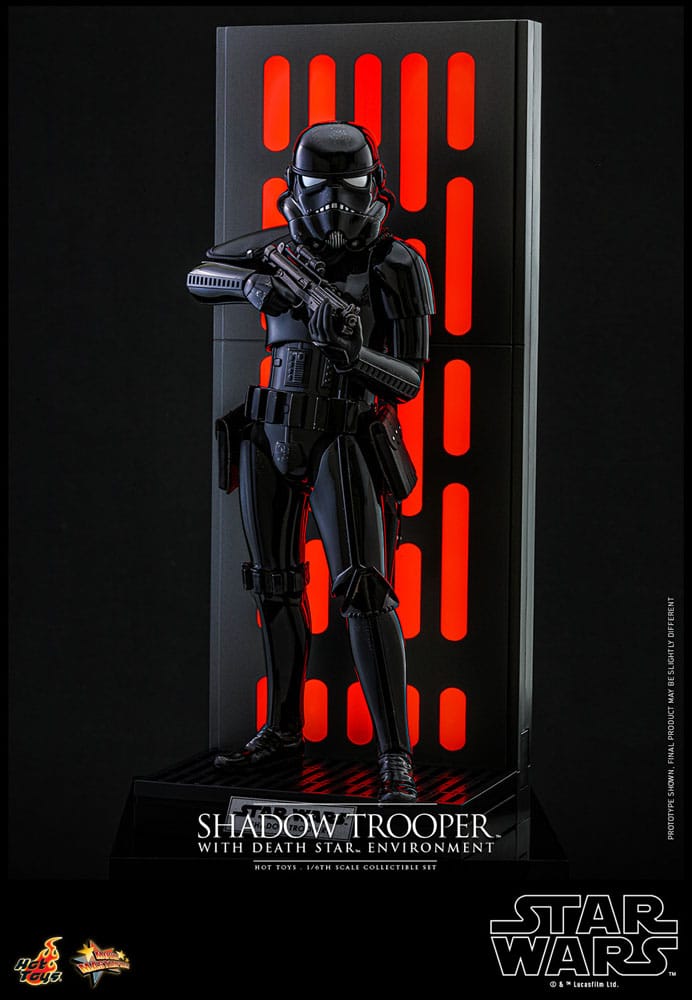 Star Wars Movie Masterpiece Action Figure 1/6 Shadow Trooper with Death Star Environment 30cm6