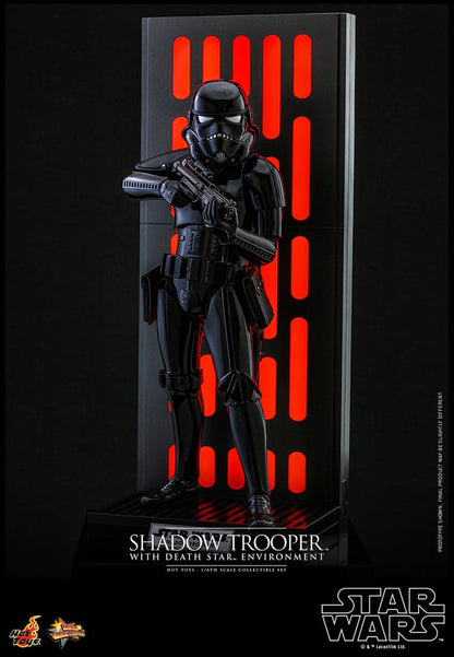 Star Wars Movie Masterpiece Action Figure 1/6 Shadow Trooper with Death Star Environment 30cm6