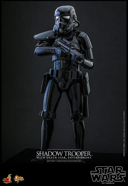 Star Wars Movie Masterpiece Action Figure 1/6 Shadow Trooper with Death Star Environment 30cm16