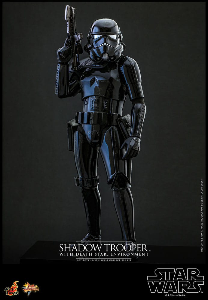 Star Wars Movie Masterpiece Action Figure 1/6 Shadow Trooper with Death Star Environment 30cm14