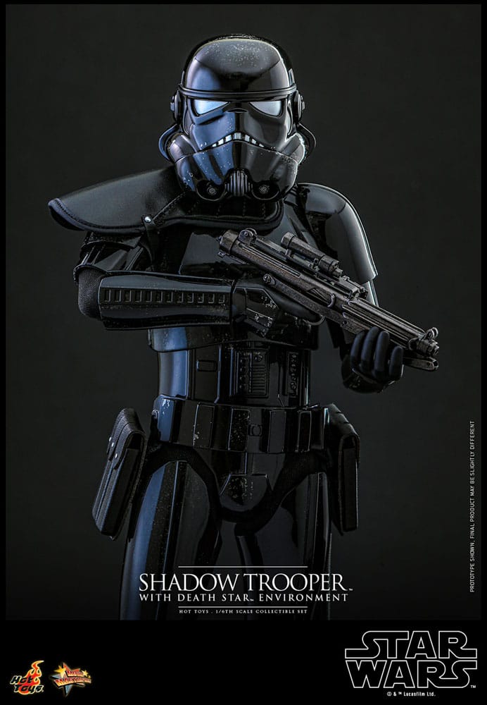 Star Wars Movie Masterpiece Action Figure 1/6 Shadow Trooper with Death Star Environment 30cm10