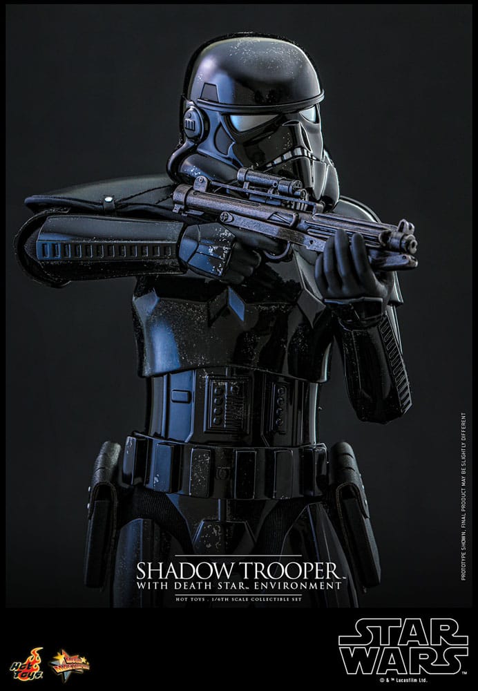 Star Wars Movie Masterpiece Action Figure 1/6 Shadow Trooper with Death Star Environment 30cm12