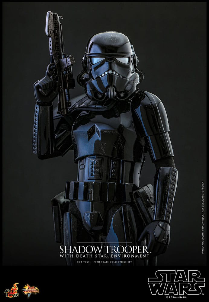 Star Wars Movie Masterpiece Action Figure 1/6 Shadow Trooper with Death Star Environment 30cm11