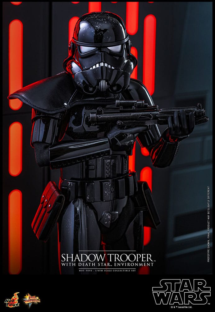 Star Wars Movie Masterpiece Action Figure 1/6 Shadow Trooper with Death Star Environment 30cm5