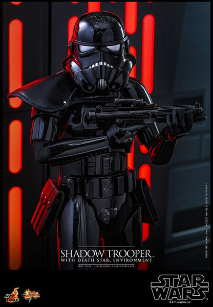 Star Wars Movie Masterpiece Action Figure 1/6 Shadow Trooper with Death Star Environment 30cm5