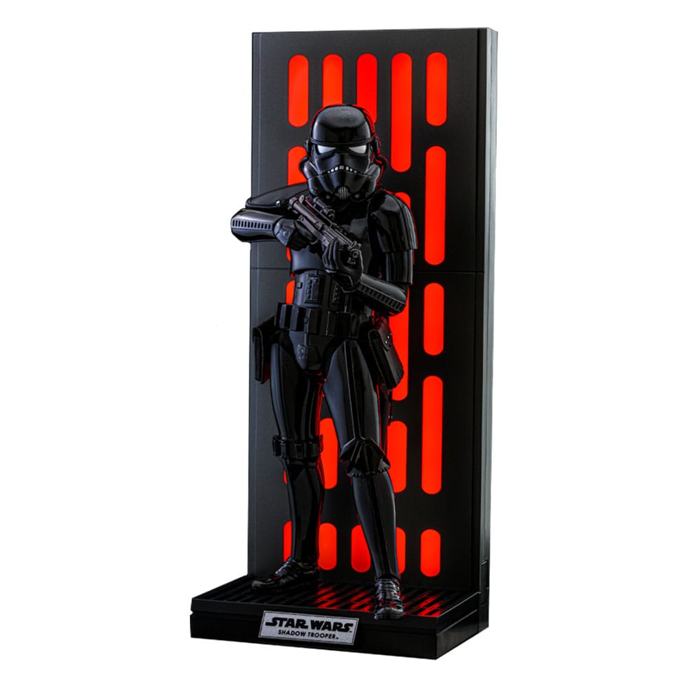 Star Wars Movie Masterpiece Action Figure 1/6 Shadow Trooper with Death Star Environment 30cm1