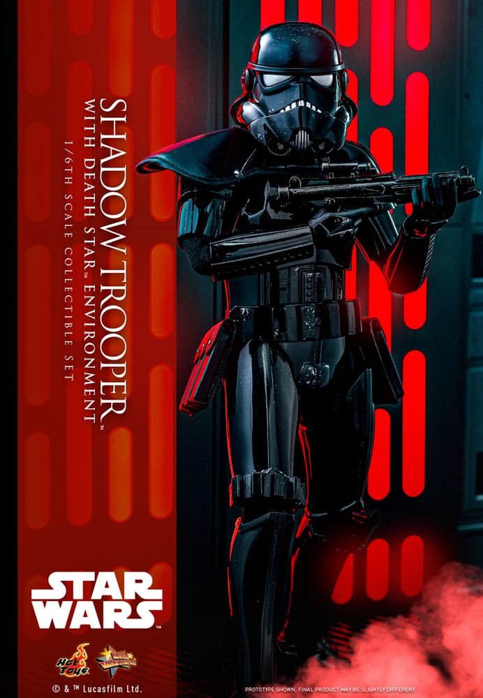 Star Wars Movie Masterpiece Action Figure 1/6 Shadow Trooper with Death Star Environment 30cm2