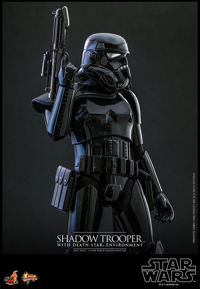 Star Wars Movie Masterpiece Action Figure 1/6 Shadow Trooper with Death Star Environment 30cm13