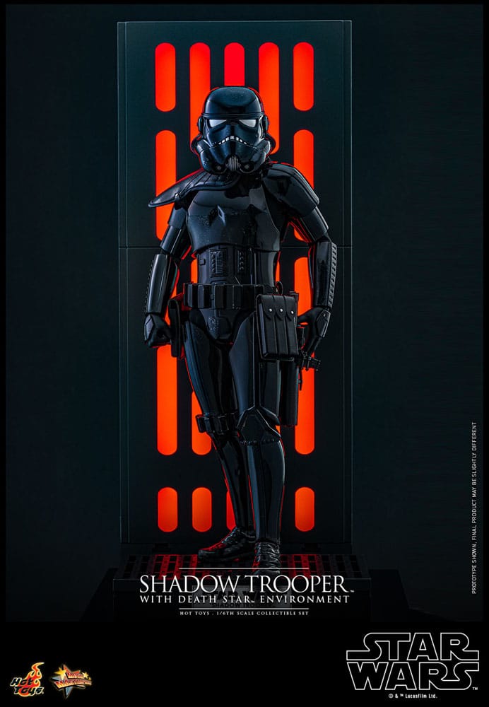 Star Wars Movie Masterpiece Action Figure 1/6 Shadow Trooper with Death Star Environment 30cm7
