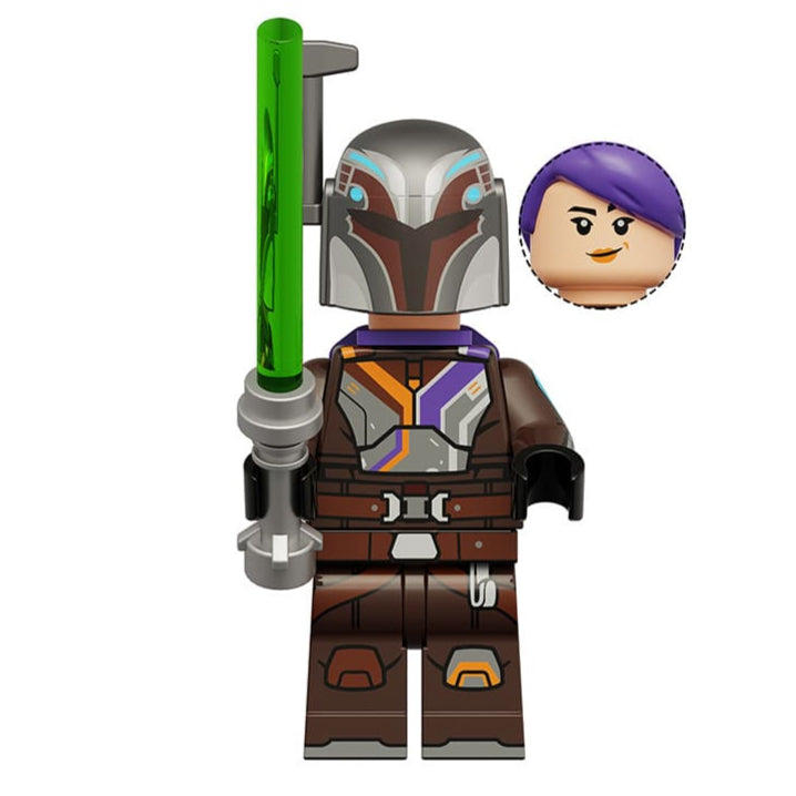 Sabine Wren (Ahsoka) Star Wars Series Minifigure1