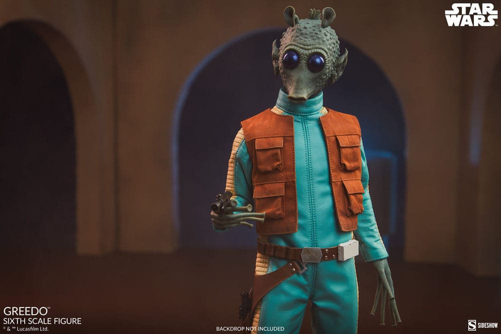 Star Wars Scum & Villainy Action Figure 1/6 Greedo 30cm5
