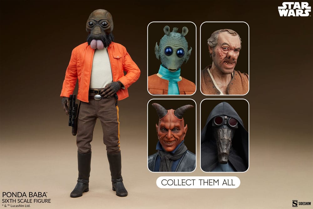 Star Wars Scum & Villainy Action Figure 1/6 Ponda Baba 30cm9