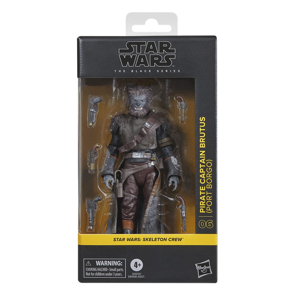 Star Wars: Skeleton Crew Black Series Action Figure Pirate Capitaine Brutus (Port Borgo) 15cm2