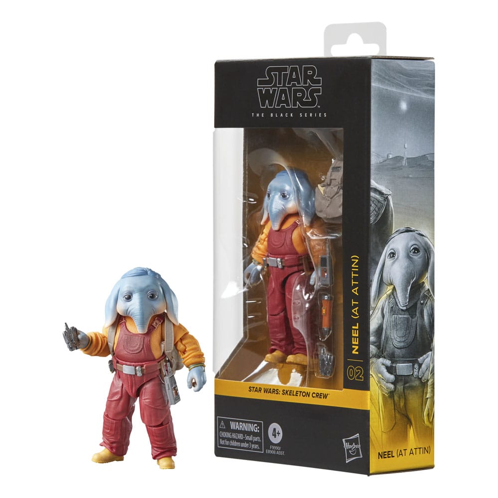 Star Wars: Skeleton Crew Black Series Action Figure Neel (At Attin) 15cm2
