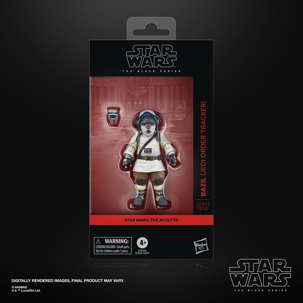 Star Wars: The Acolyte Black Series Action Figure Bazil (Jedi Order Tracker) 10cm2