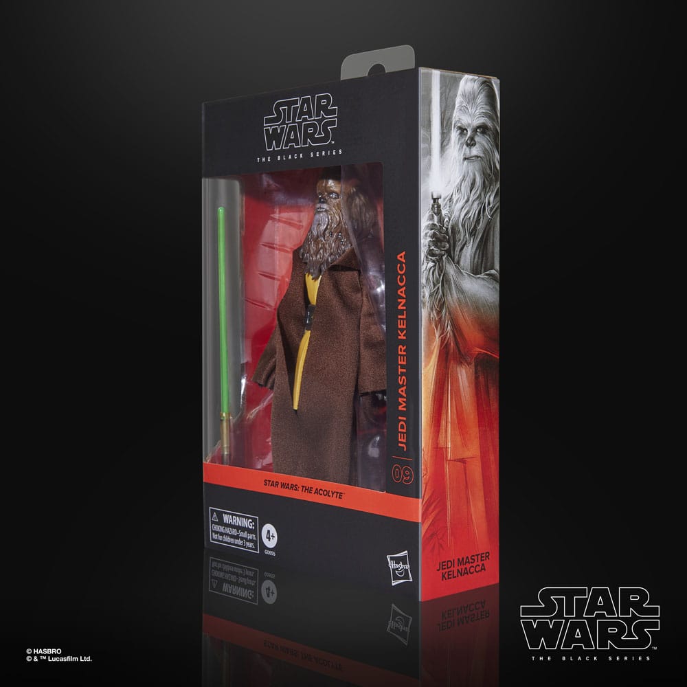 Star Wars: The Acolyte Black Series Action Figure Jedi Master Kelnacca 15cm3