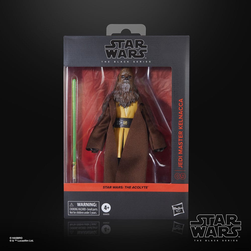 Star Wars: The Acolyte Black Series Action Figure Jedi Master Kelnacca 15cm2