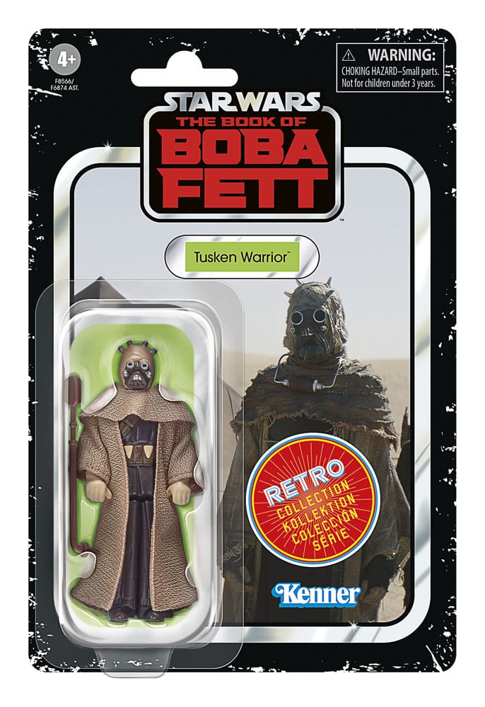 Star Wars: The Book of Boba Fett Retro Collection Action Figure Tusken Warrior 10cm7