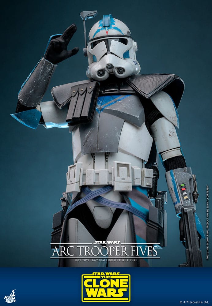 Star Wars: The Clone Wars Action Figure 1/6 Arc Trooper Fives 30cm8