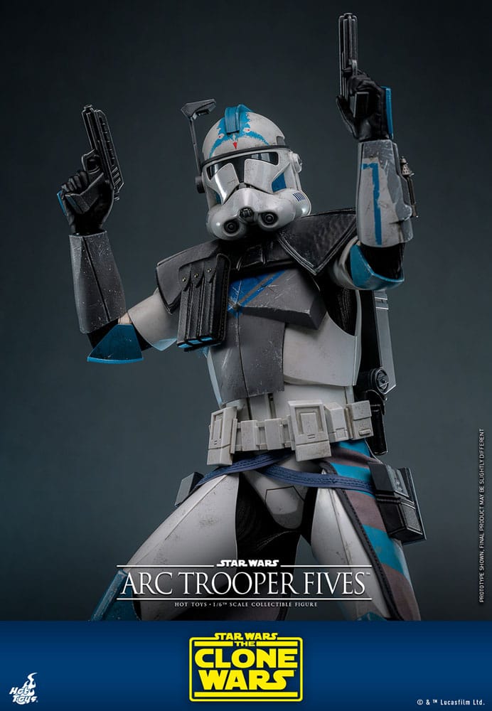 Star Wars: The Clone Wars Action Figure 1/6 Arc Trooper Fives 30cm10