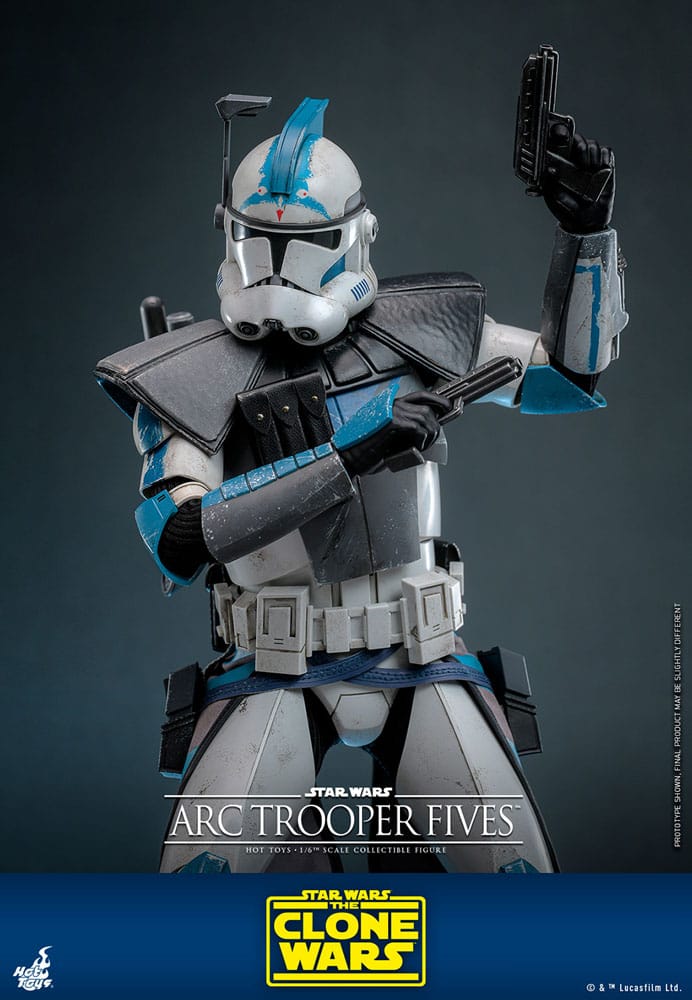 Star Wars: The Clone Wars Action Figure 1/6 Arc Trooper Fives 30cm9
