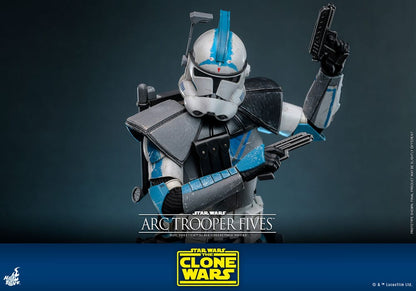 Star Wars: The Clone Wars Action Figure 1/6 Arc Trooper Fives 30cm15