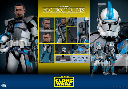 Star Wars: The Clone Wars Action Figure 1/6 Arc Trooper Fives 30cm19