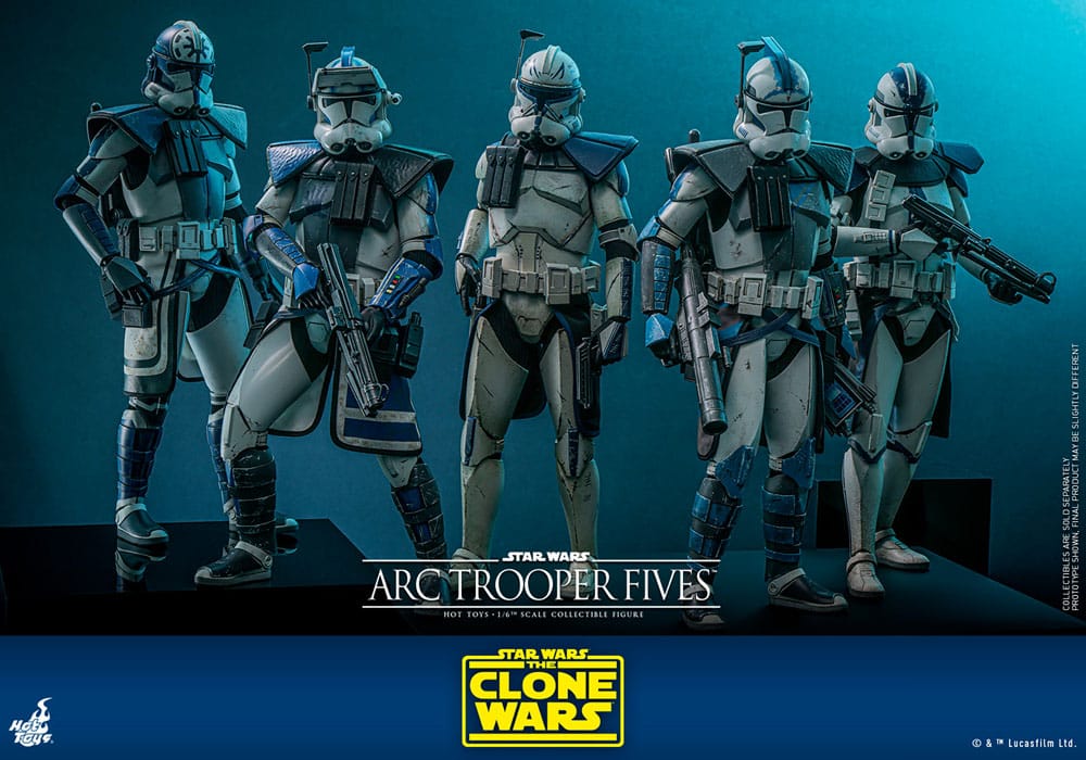 Star Wars: The Clone Wars Action Figure 1/6 Arc Trooper Fives 30cm17