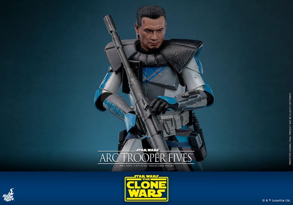 Star Wars: The Clone Wars Action Figure 1/6 Arc Trooper Fives 30cm13