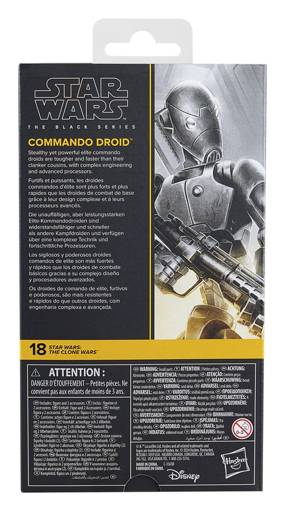 Star Wars: The Clone Wars Black Series Action Figure Commando Droid 15cm7