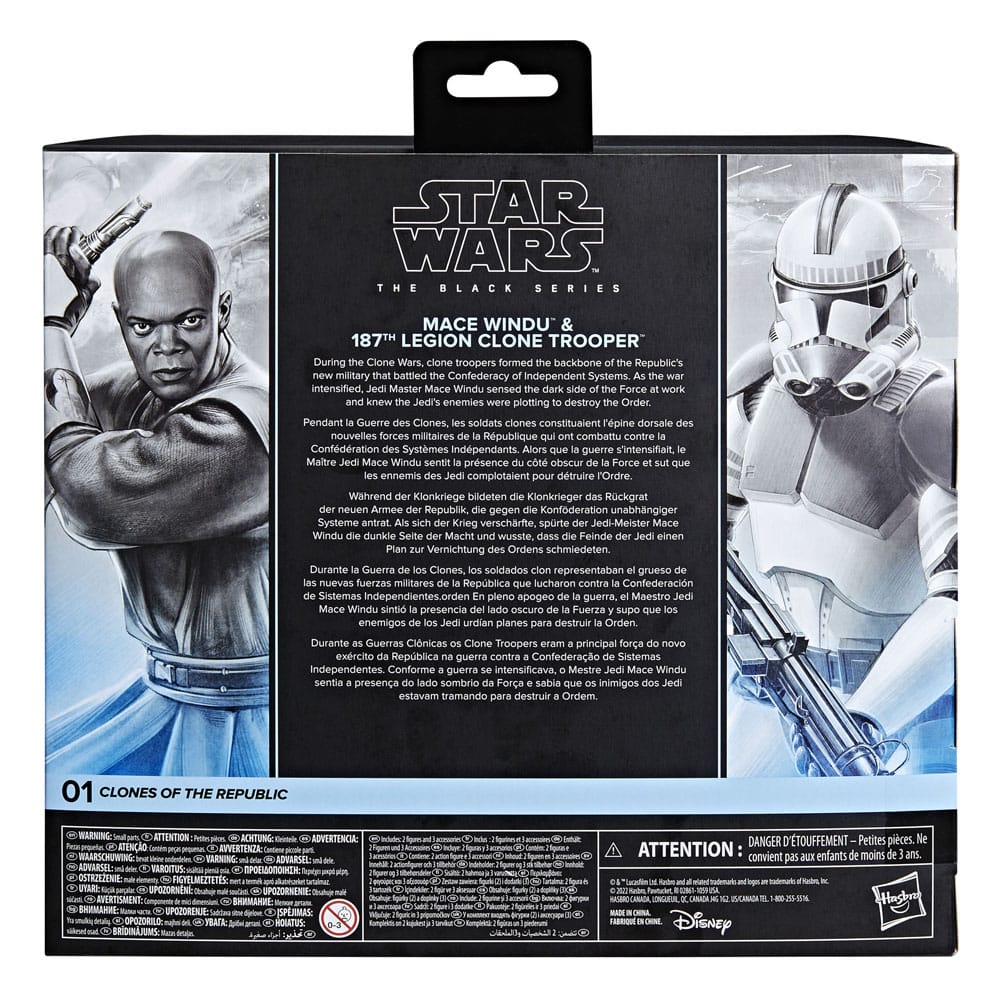 Star Wars: The Clone Wars Black Series Action Figure 2-Pack Clones of the Republic 15cm9