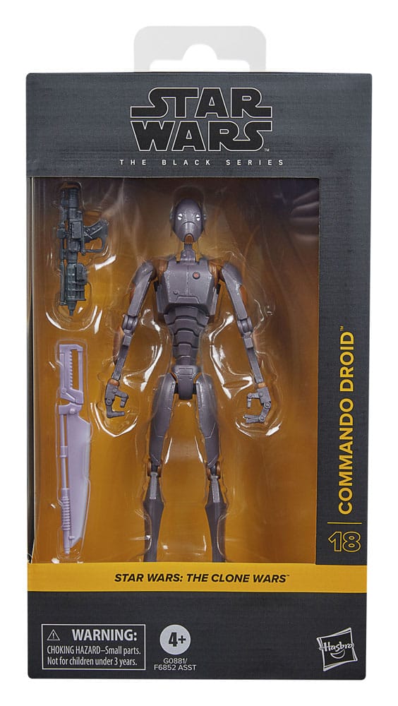 Star Wars: The Clone Wars Black Series Action Figure Commando Droid 15cm3