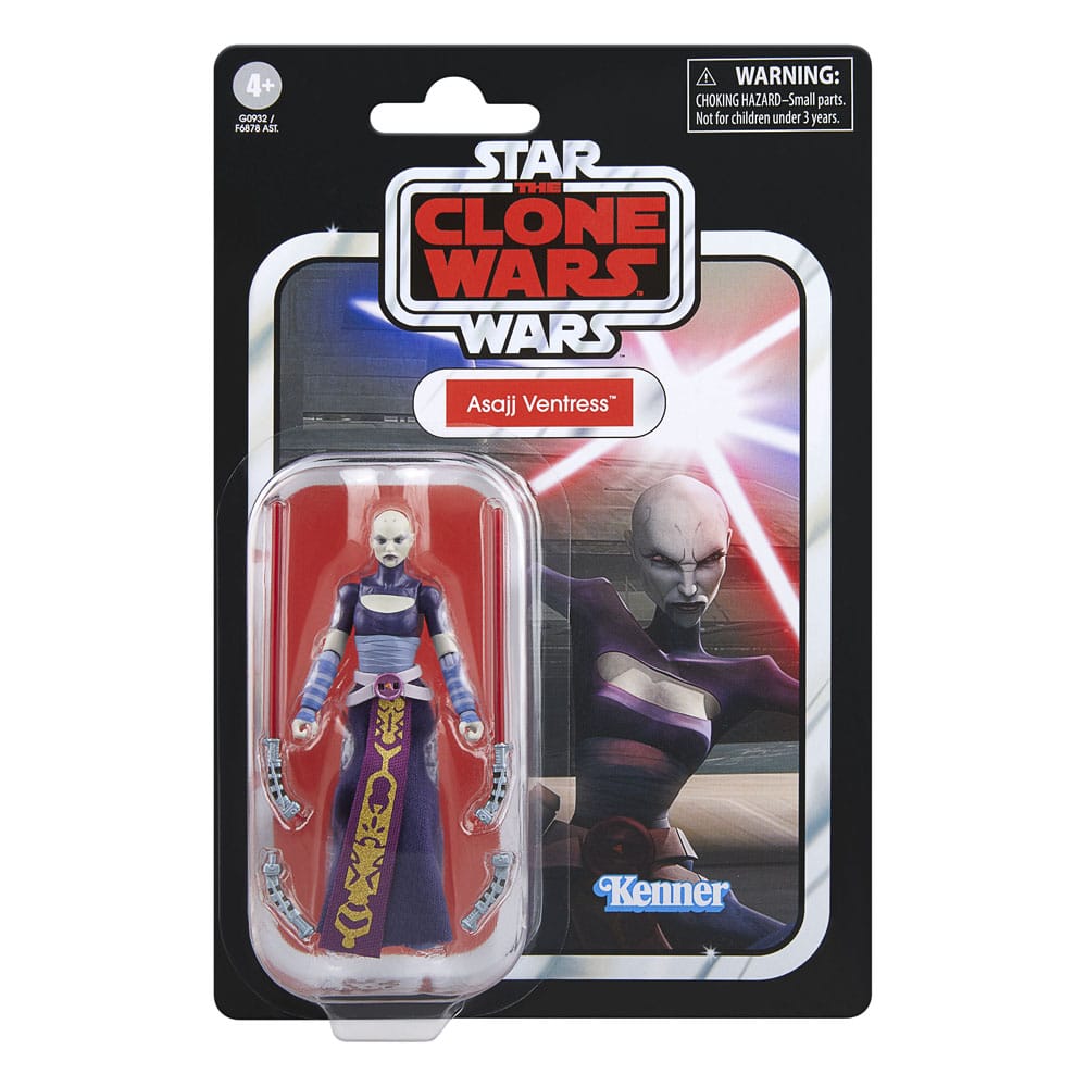 Star Wars: The Clone Wars Vintage Collection Action Figure Asajj Ventress 10cm2