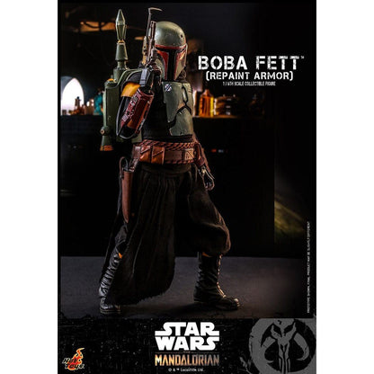 Star Wars: The Mandalorian Action Figure 1/6 Boba Fett Repaint Armor Special Edition 30cm2