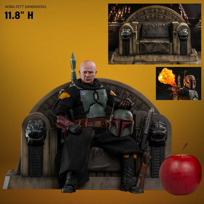Star Wars: The Mandalorian Action Figure 1/6 Boba Fett Repaint Armor and Throne Special Edition 30cm10